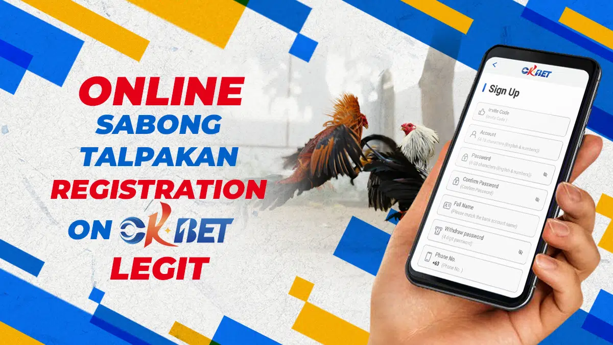 Online Sabong “Talpakan” Registration On Okbet Legit