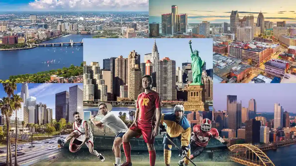 5 Kota AS dengan Olahraga Profesional Terbaik