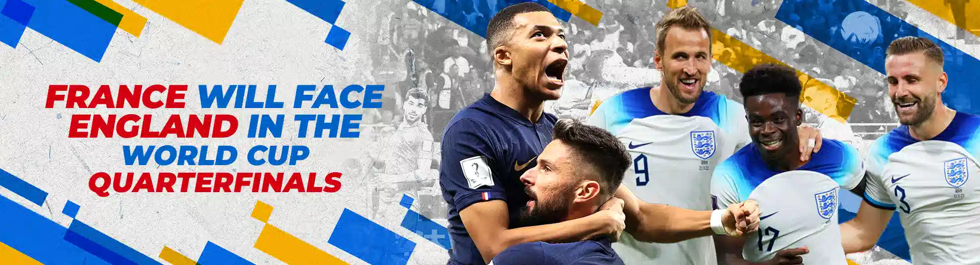 France will face England in the World Cup Quarterfinals